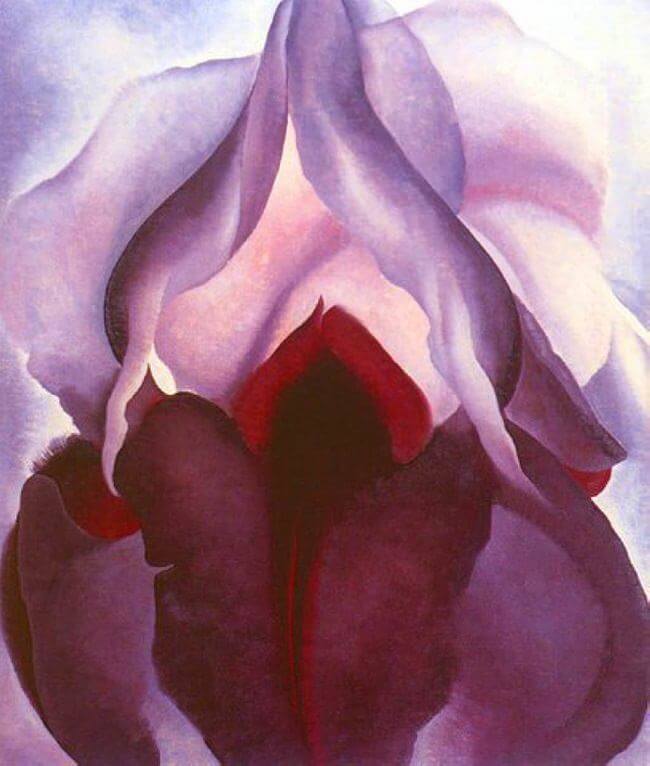 Flower of Life II, 1925, 1918 by Georgia O'Keeffe