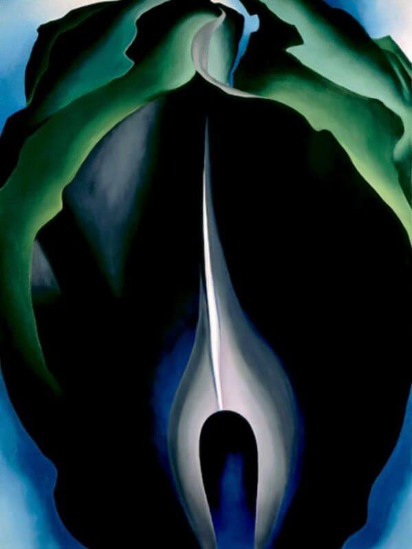 Jack-in-the-Pulpit No. IV, 1930 by Georgia O'Keeffe