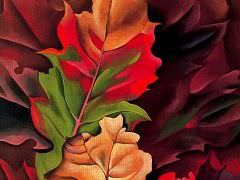 Autumn Leaves by Georgia O'Keeffe