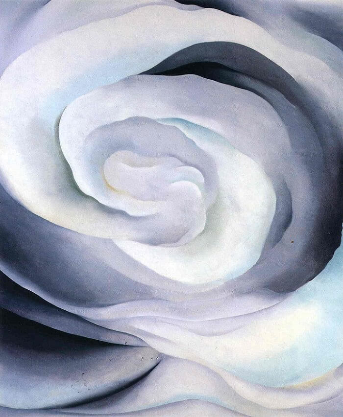 Abstraction White Rose, 1927 by Georgia O'Keeffe