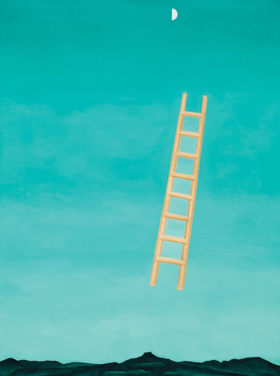 Ladder to the Moon, 1958 by Georgia O'Keeffe