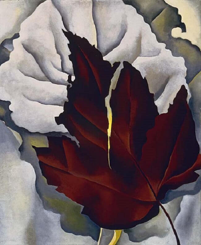 Pattern of Leaves, 1923 by Georgia O'Keeffe