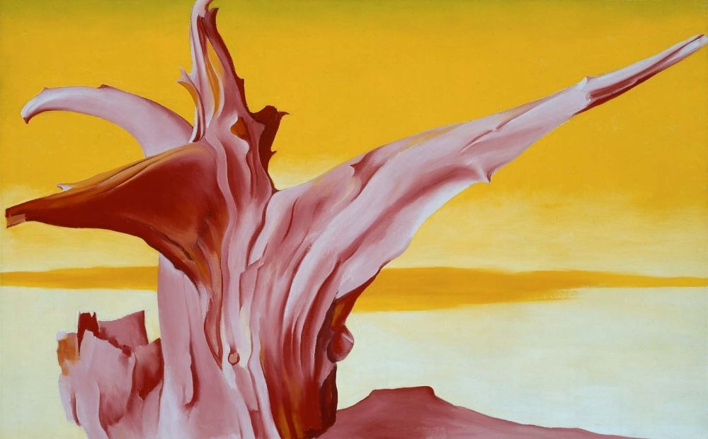 Red Tree, Yellow Sky, 1952 by Georgia O'Keeffe