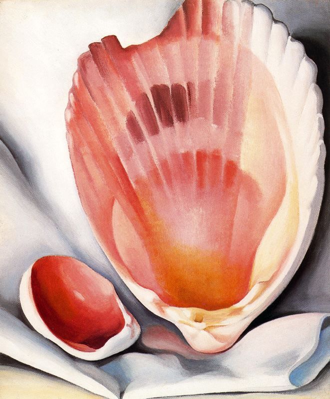 The Broken Shell, Pink, 1937 by Georgia O'Keeffe