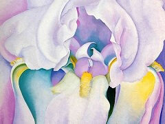 light Iris by Georgia O'Keeffe